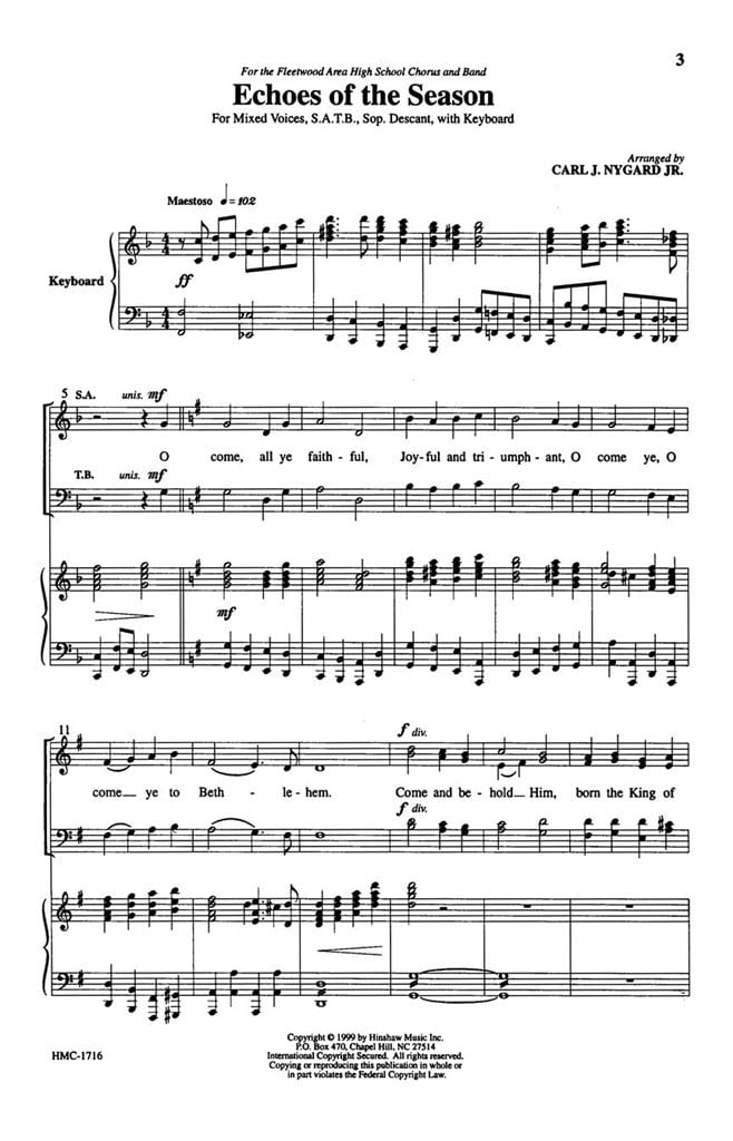 Echoes Of The Season